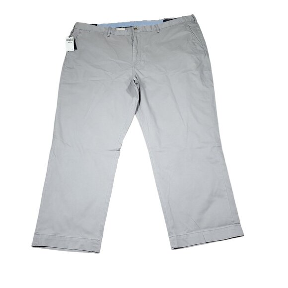 Polo Ralph Lauren Stretch Classic Fit Chino Pants Men's Size 48B x 30 Soft Gray - Picture 1 of 9